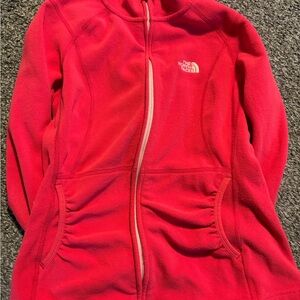 The North Face Kids Bright Red Fleece Jacket